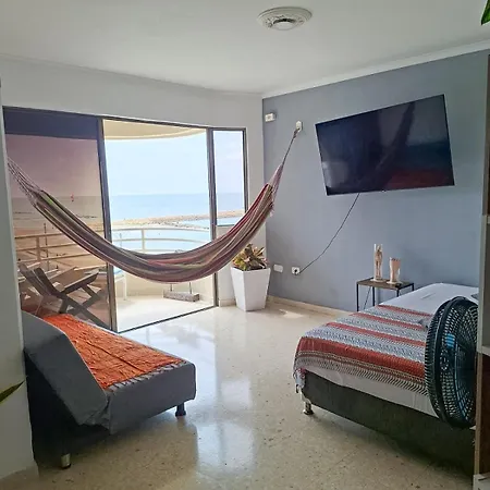 Relajacion Y Vista Al Mar En Hermoso En Apartment *